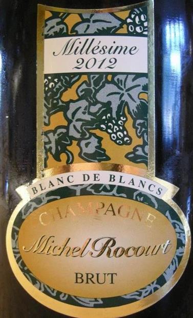 2012 Michel Rocourt Champagne Blanc de Blancs Brut Millésimé, France ...