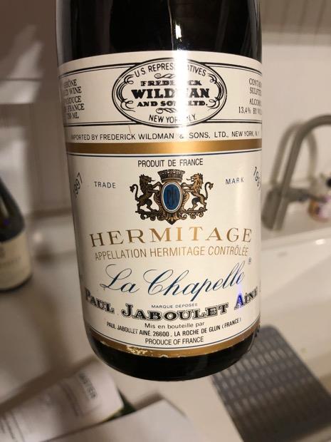 1997 Paul Jaboulet Aîné Hermitage La Chapelle - CellarTracker