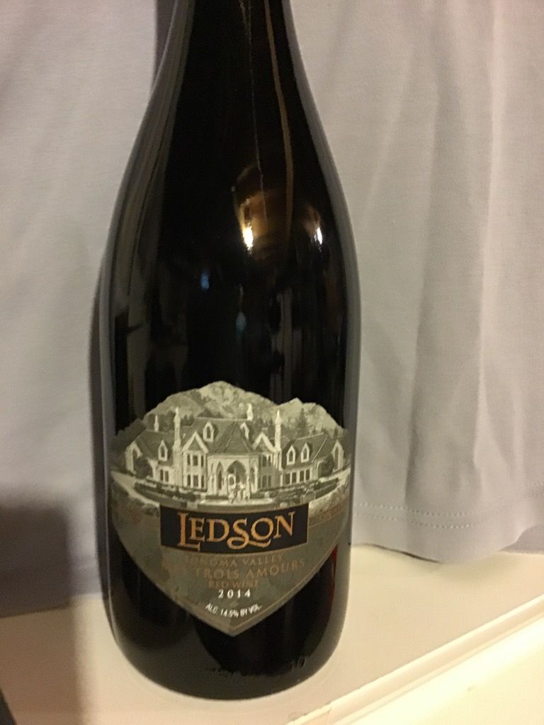 2014 Ledson Mes Trois Amours, USA, California, Sonoma County, Sonoma