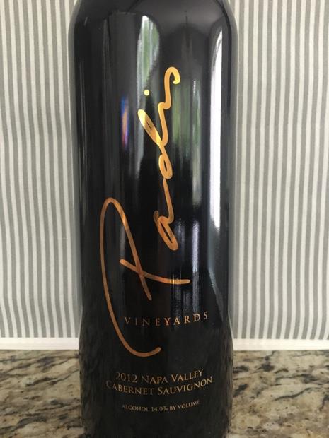 2012 Padis Vineyards Cabernet Sauvignon, USA, California, Napa Valley ...