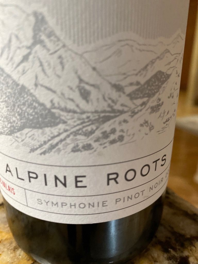 2019 Alpine Roots Pinot Noir Symphonie, Switzerland, Valais - CellarTracker