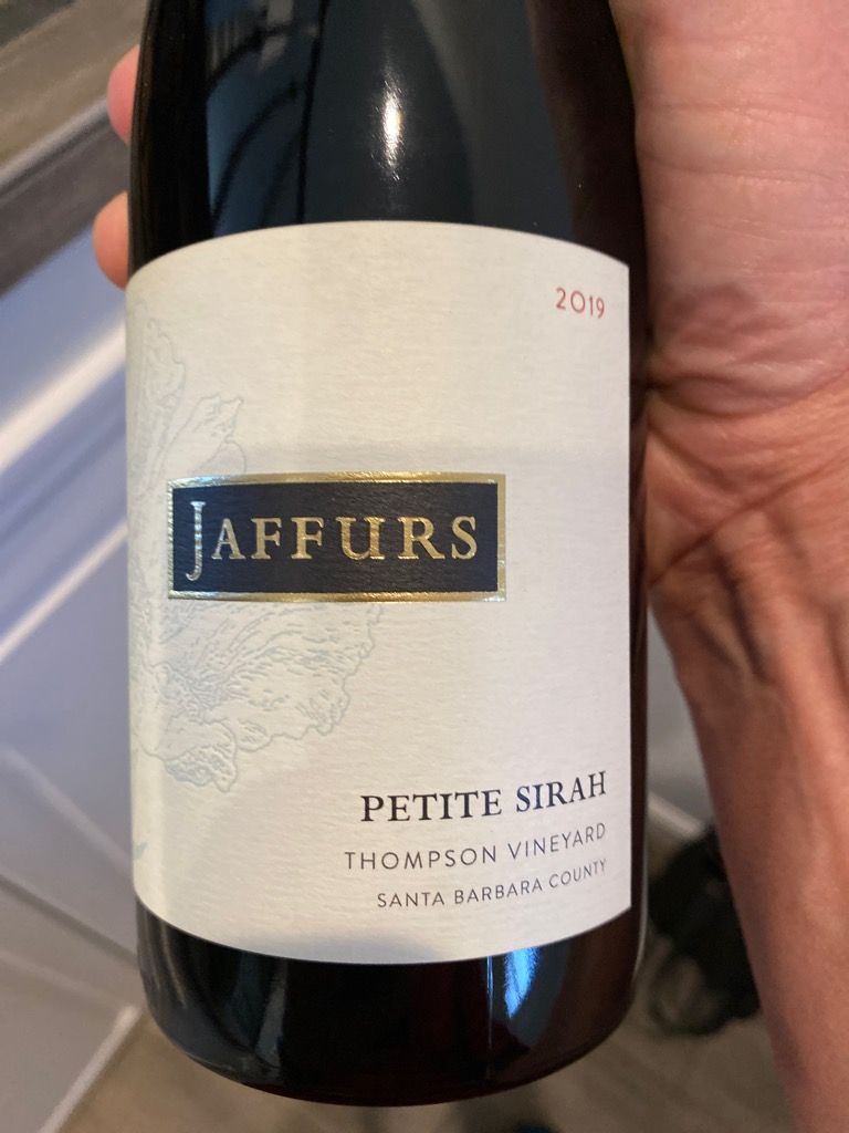 2019 Jaffurs Petite Sirah Archibald Cuvée Thompson Vineyard, USA