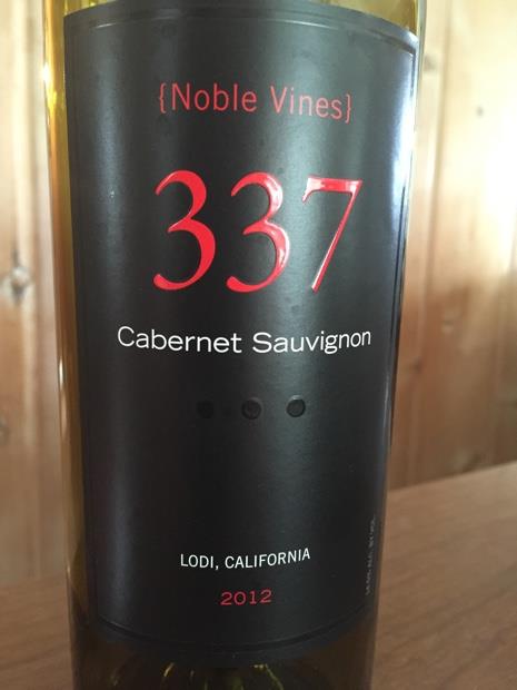 Noble vines 337 shop cabernet sauvignon 2013