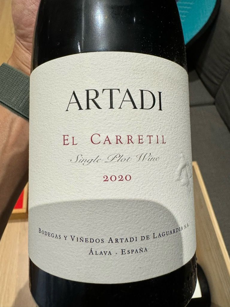 2020 Artadi Rioja El Carretil, Spain, La Rioja, La Rioja Alavesa, Rioja ...