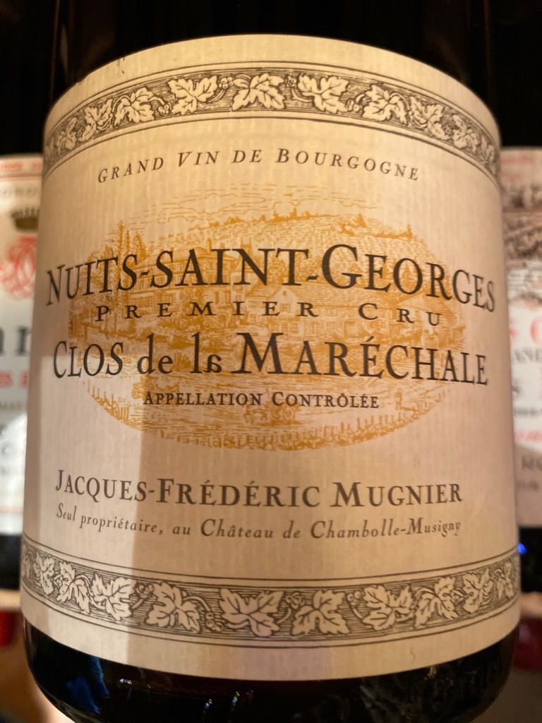 2009 Jacques-Frédéric Mugnier Nuits St. Georges 1er Cru Clos 2009 Jacques-Frédéric Mugnier Nuits St. Georges 1er Cru Clos