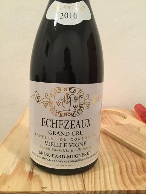 モンジャールミュニュレ2010 Echezeaux 375ml モンジャールミュニュレ2010 Echezeaux 375ml 赤ワイン グラン