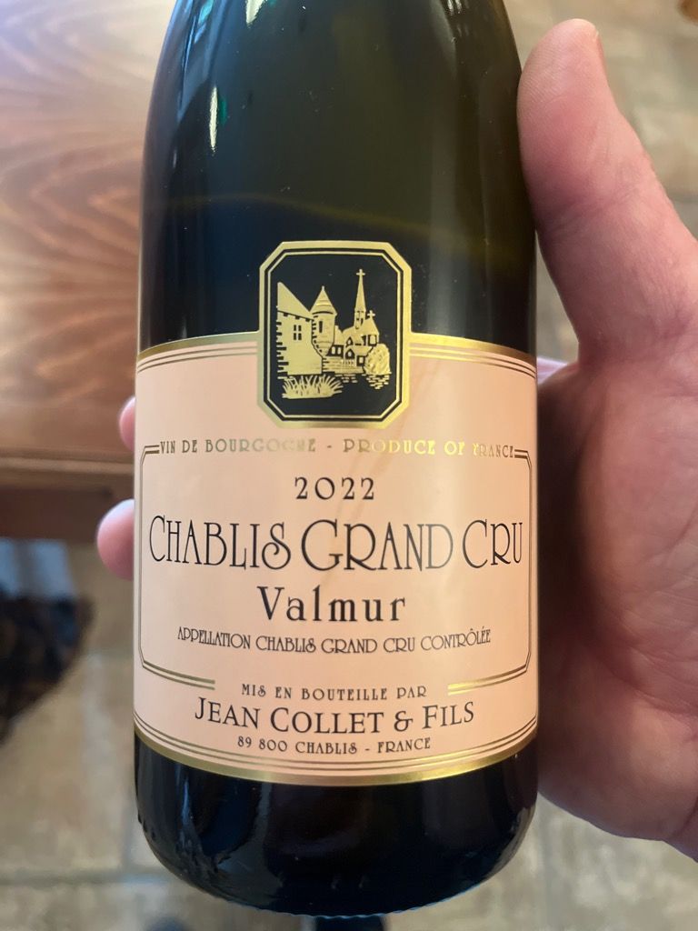 2022 Domaine Jean Collet & Fils Chablis Grand Cru Valmur