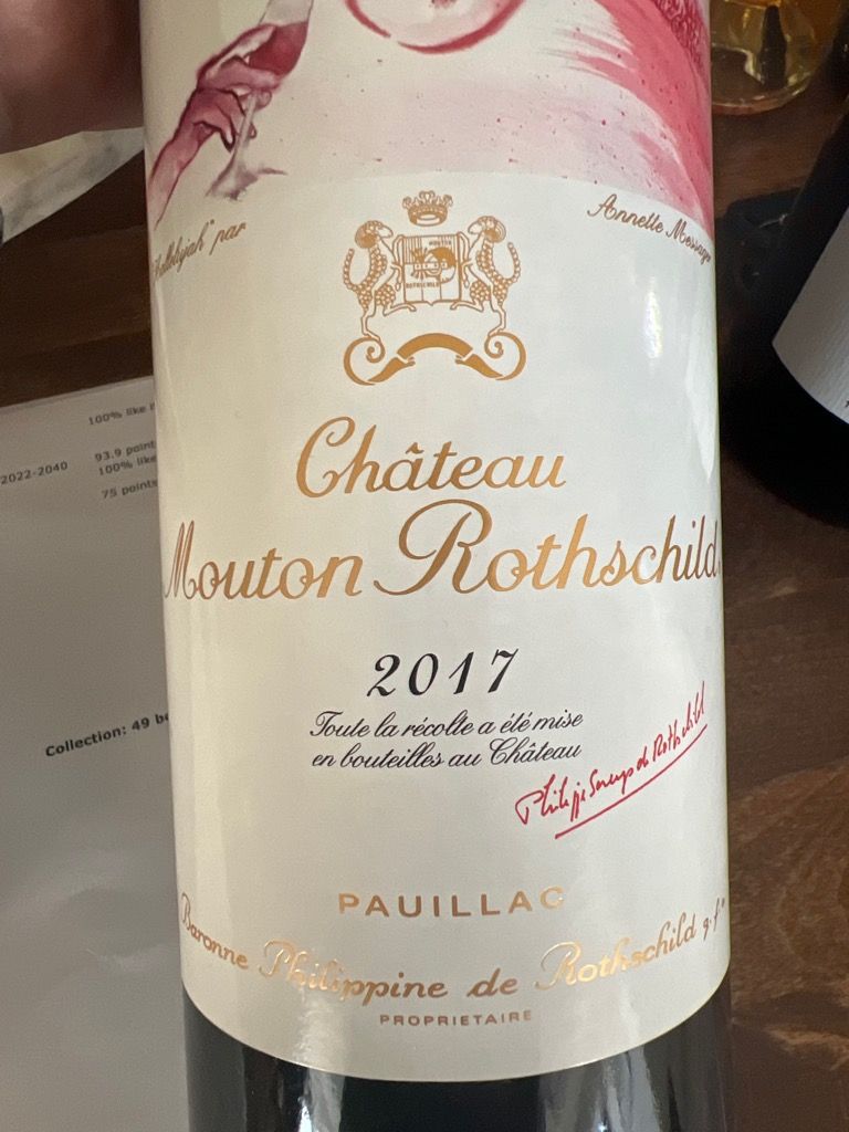 2018 Château Mouton Rothschild - CellarTracker