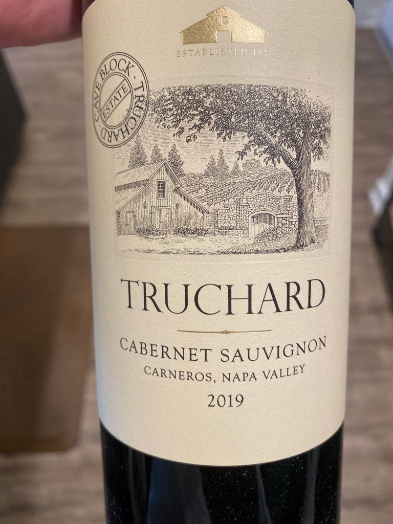 2019 Truchard Cabernet Sauvignon Cave Block, USA, California, Napa ...