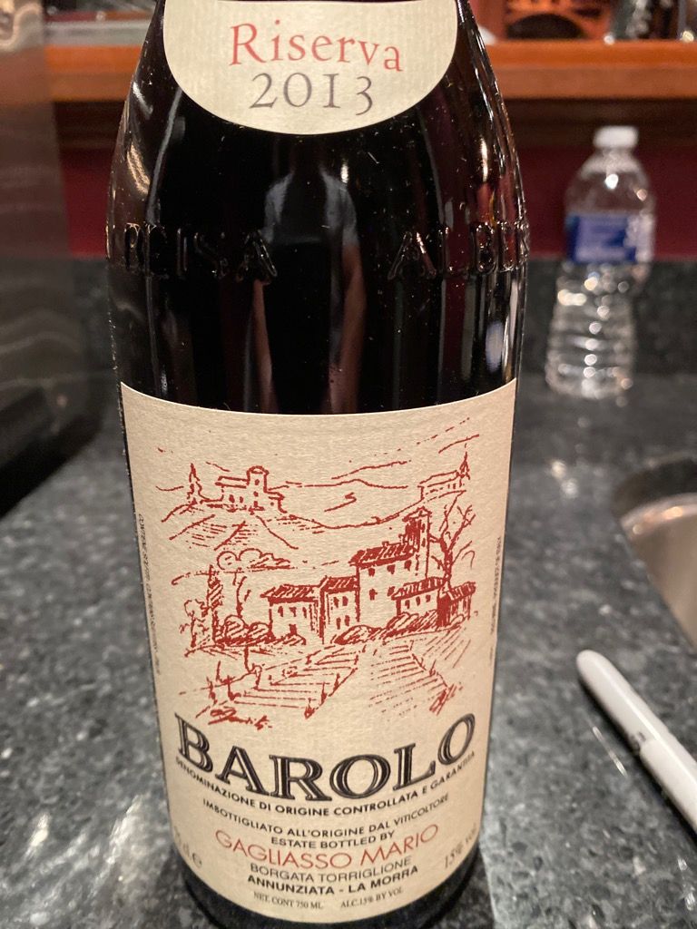 2013 Mario Gagliasso Barolo Riserva, Italy, Piedmont, Langhe, Barolo 