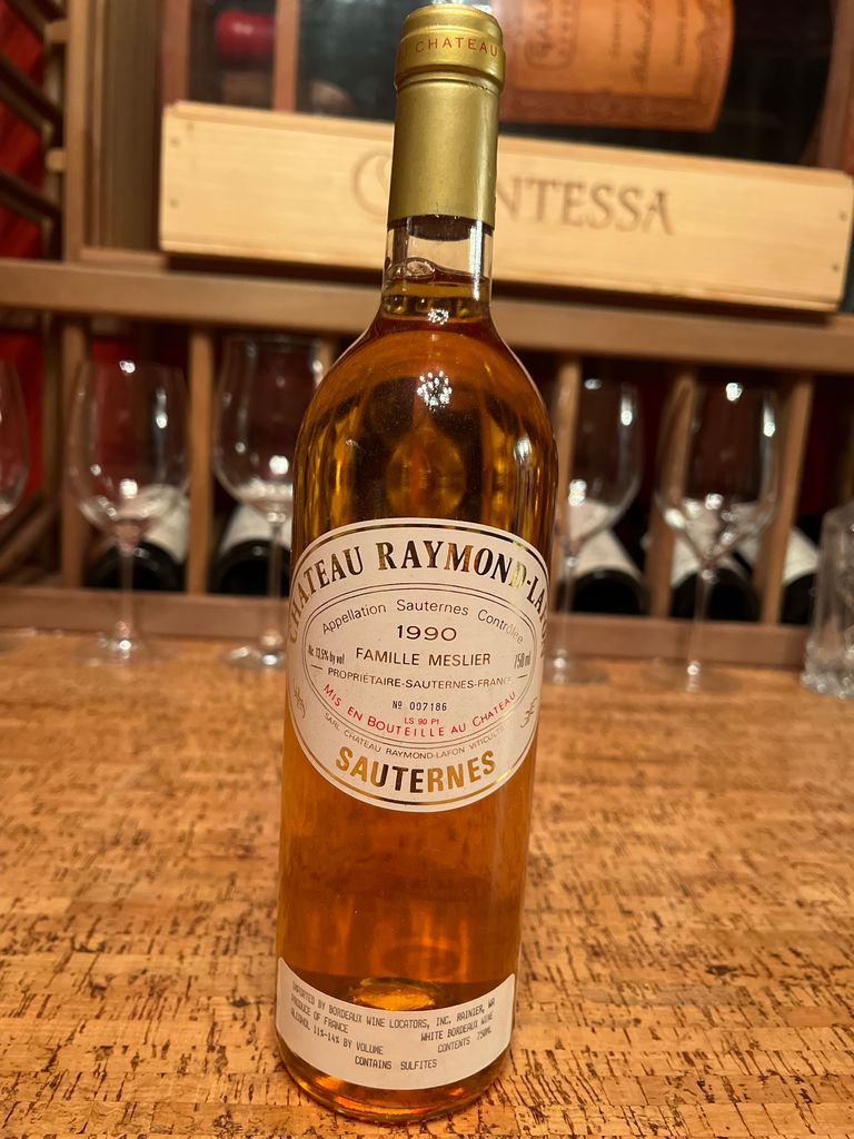貴重」シャトー・レイモン・ラフォン1986 CHATEAU RAYMOND-LAFON 13.5