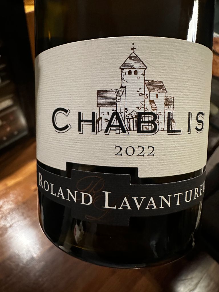 2022 Roland Lavantureux Chablis - CellarTracker