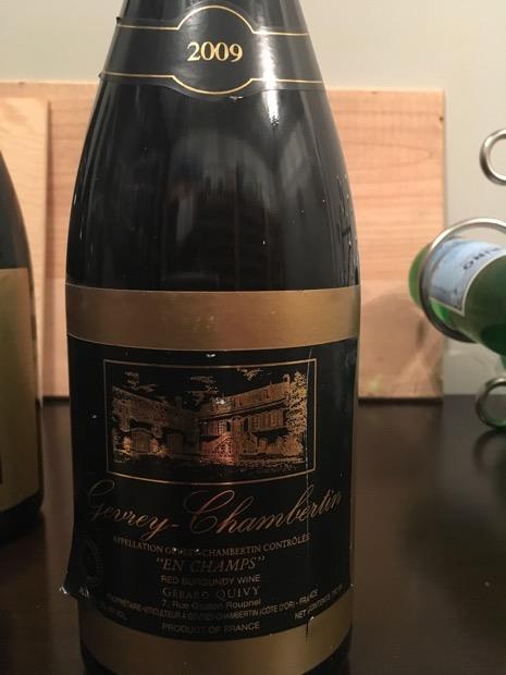 2018 Domaine Quivy Gevrey-Chambertin en Champs - CellarTracker