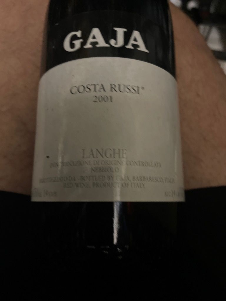 ワイン gaja costa russi 1996 1996 Gaja Langhe Nebbiolo Costa Russi - CellarTracker