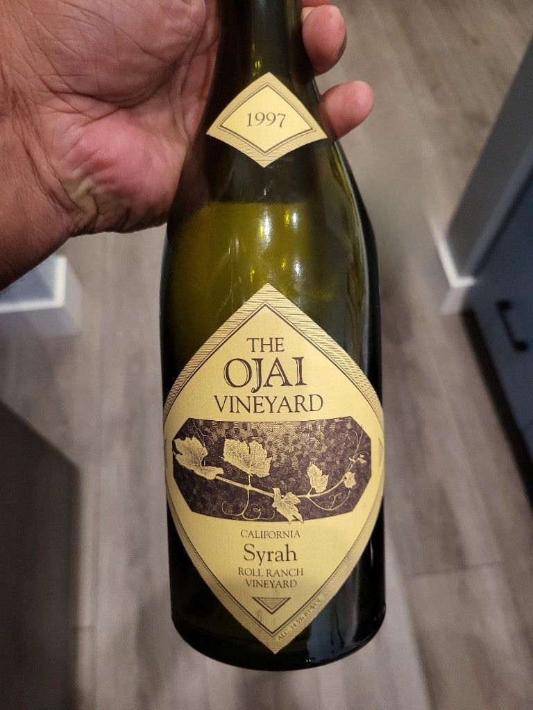 1997 Ojai Syrah Roll Ranch Vineyard - CellarTracker