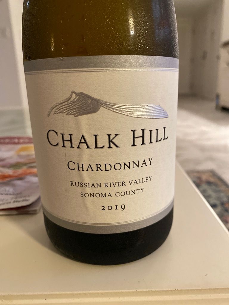 2019 Chalk Hill Chardonnay Russian River Valley, USA, California