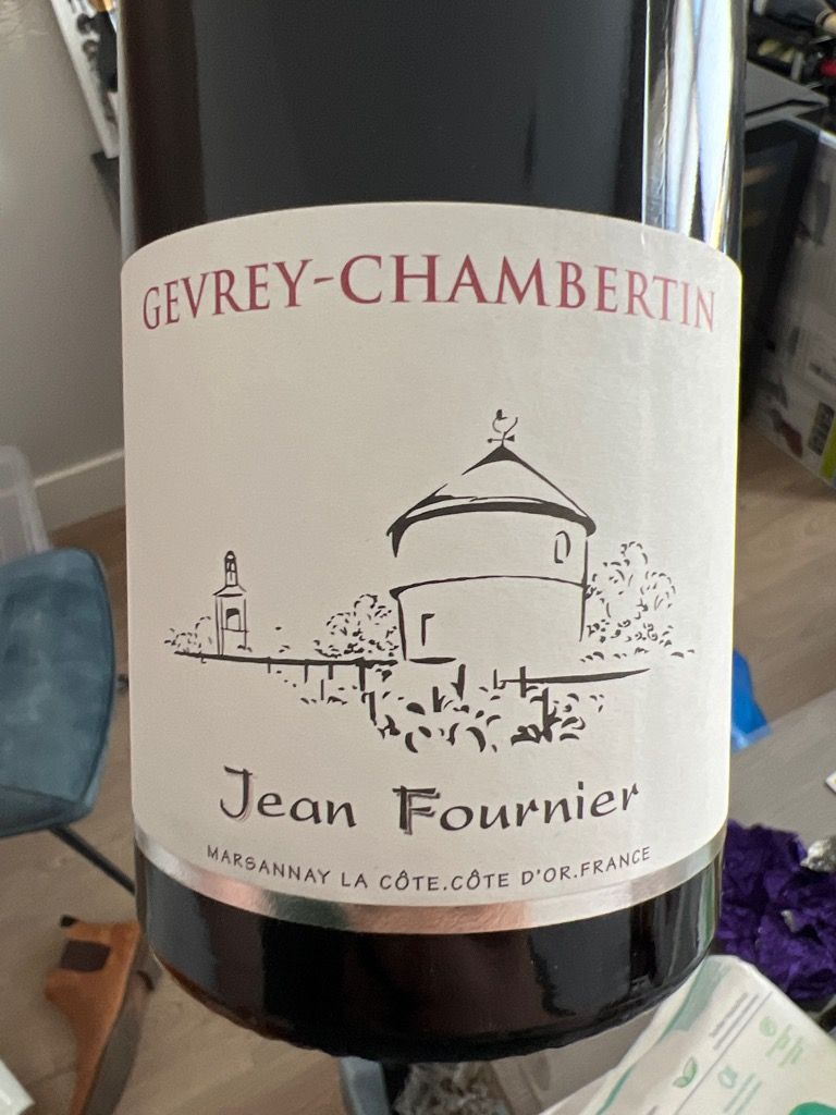 2020 Domaine Jean Fournier Gevrey-Chambertin - CellarTracker