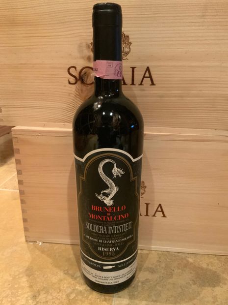 1991 Soldera (Az. Agr. Case Basse) Intistieti Vino da Tavola