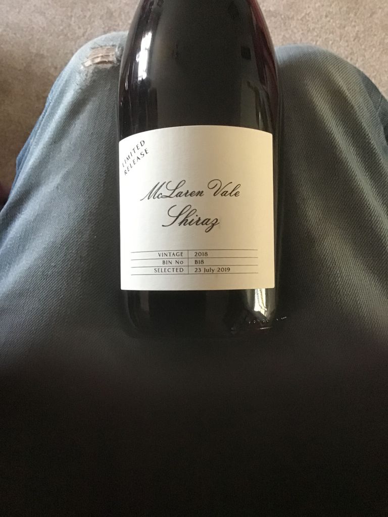 2017 Direct Wines Shiraz Limited Release Bin B18 McLaren Vale