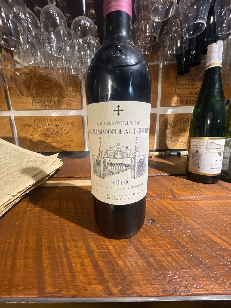2010 Château La Mission Haut-Brion La Chapelle de La Mission Haut