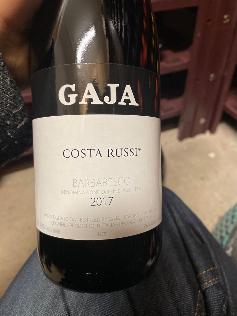 2017 Gaja Barbaresco Costa Russi - CellarTracker