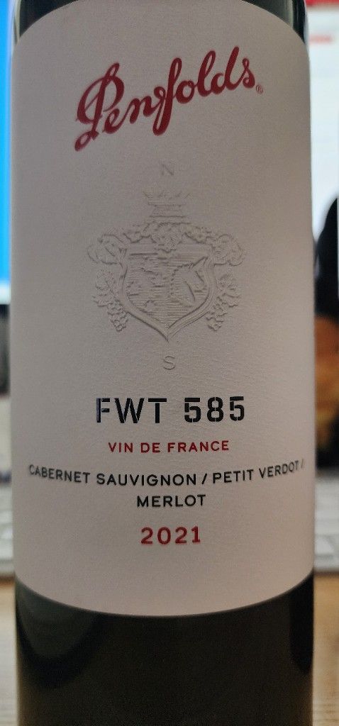 2021 Penfolds FWT 585 - CellarTracker