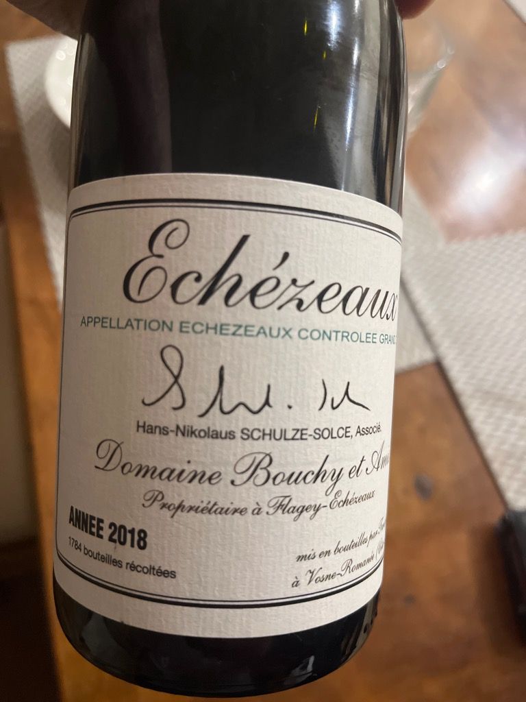 1995 Domaine Bouchy & Amis Echezeaux - CellarTracker
