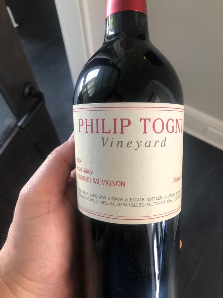 2004 Philip Togni Cabernet Sauvignon - CellarTracker