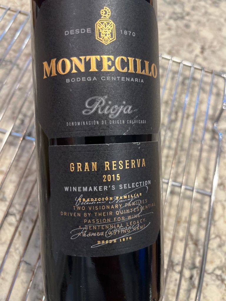 2015 Bodegas Montecillo Rioja Gran Reserva Winemaker Selection, Spain ...