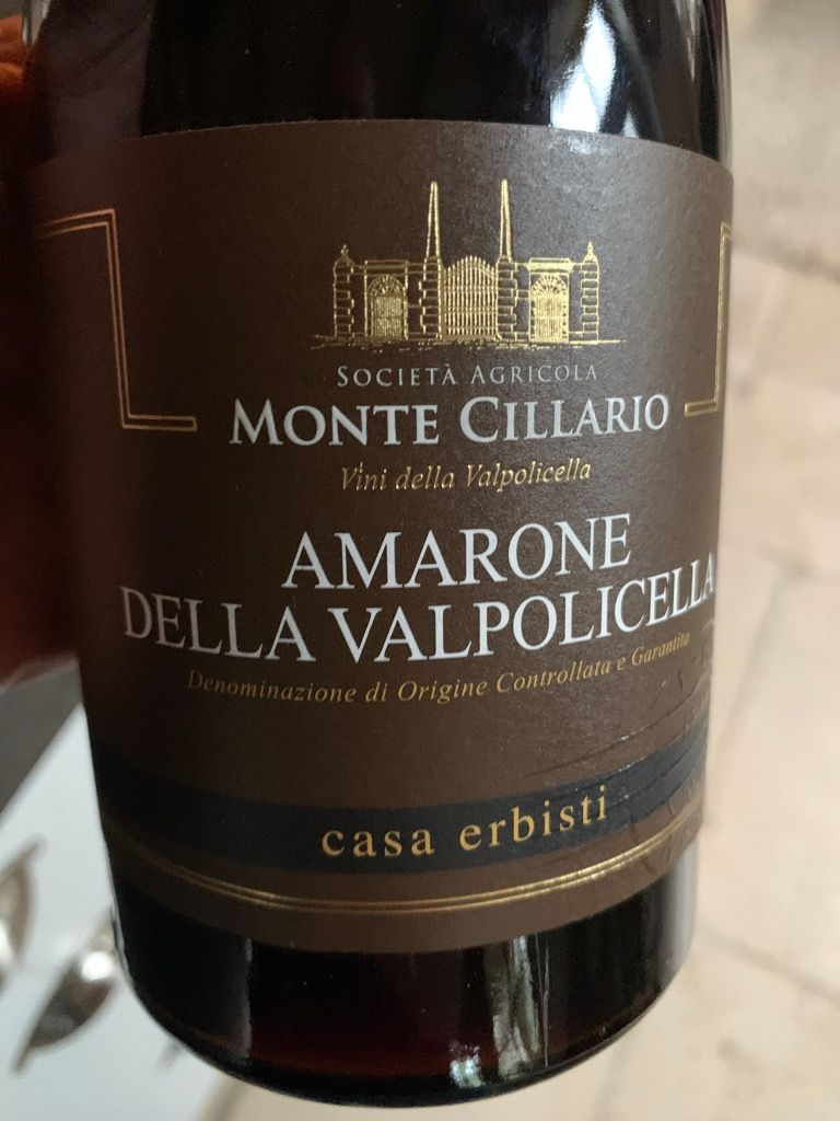 2010 Monte Cillario Amarone della Valpolicella Casa Erbisti, Italy ...