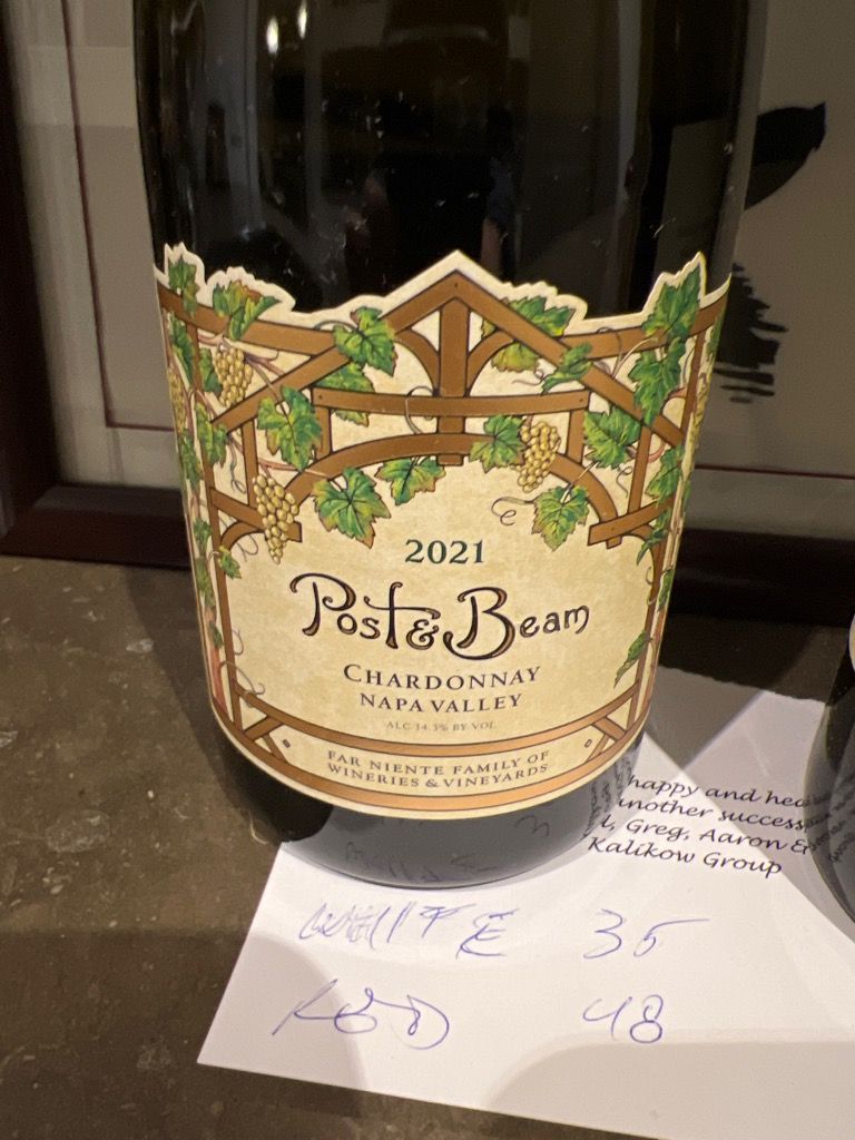 2021 Far Niente Chardonnay Post & Beam, USA, California, Napa / Sonoma