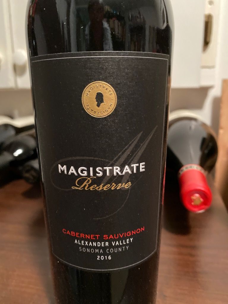 2014 Magistrate Vineyards Sauvignon Reserve CellarTracker
