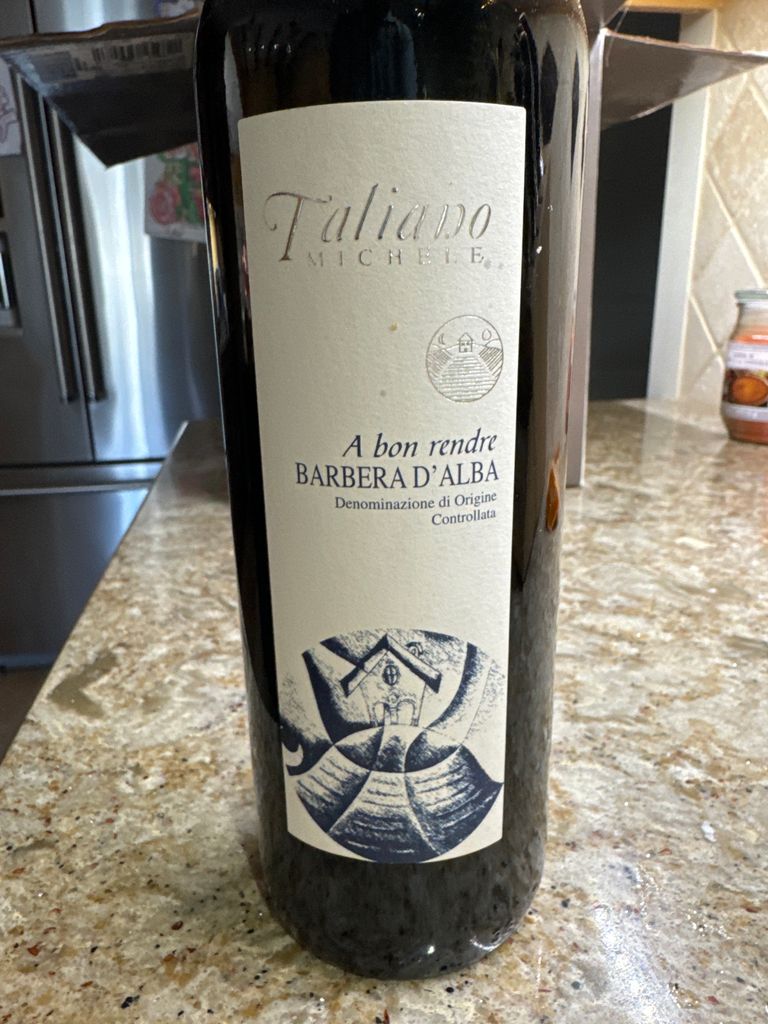 2020 Taliano Michele Barbera d Alba CellarTracker