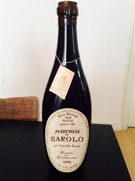 1949 Marchesi di Barolo Barolo Riserva della Castellana Gia Opera