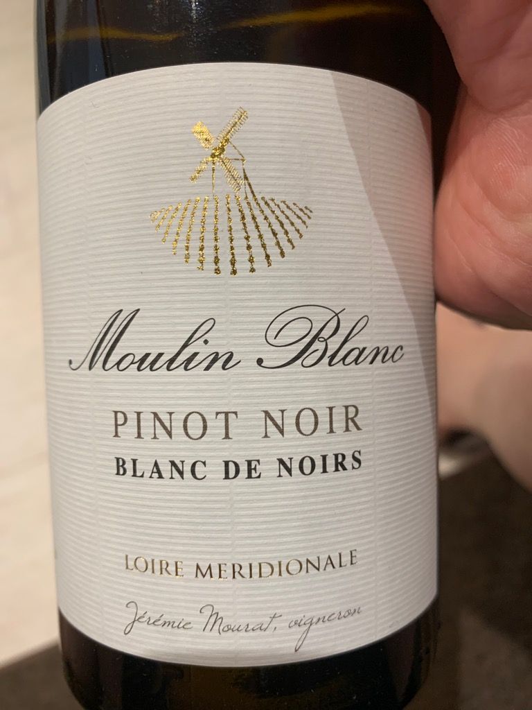 2020 Moulin Blanc J r mie Mourat Pinot Noir Blanc de Noirs