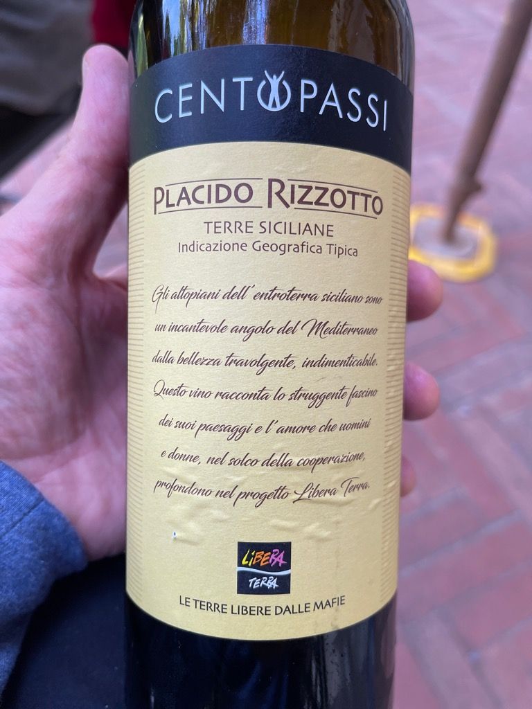 NV Centopassi Sicilia Placido Rizzotto Bianco, Italy, Sicily, Sicilia ...