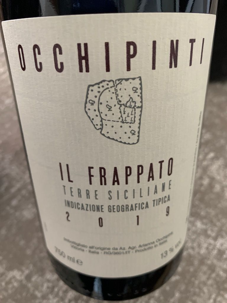 2019 Arianna Occhipinti Il Frappato, Italy, Sicily, Terre Siciliane