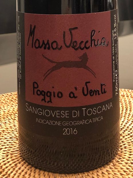 2022 Massa Vecchia Poggio a Venti Toscana IGT - CellarTracker