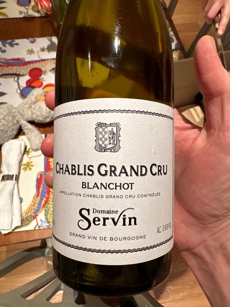 2014 Domaine Servin Chablis Grand Cru Les Clos - CellarTracker