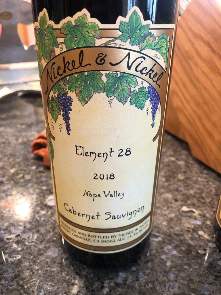 2018 Nickel & Nickel Sauvignon Element 28, USA, California