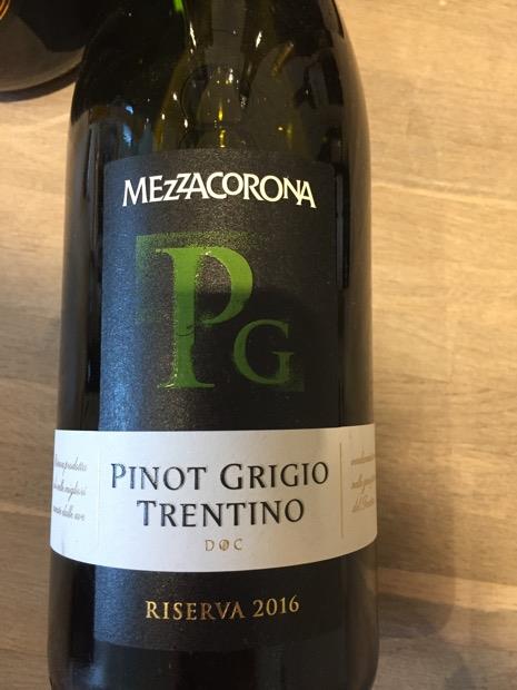 2016 Mezzacorona Pinot Grigio Trentino Riserva, Italy, Trentino-Alto ...