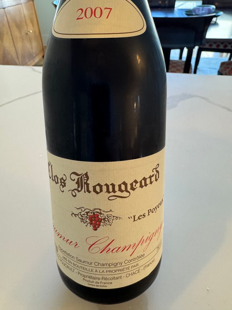2007 Clos Rougeard (Foucault) Saumur-Champigny Les Poyeux