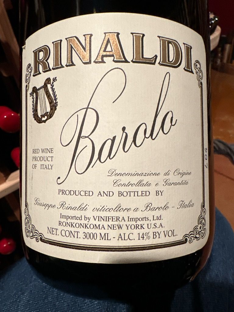 2004 Giuseppe Rinaldi Barolo Brunate Le Coste - CellarTracker