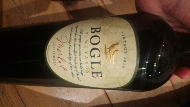 Bogle merlot 2016 sale