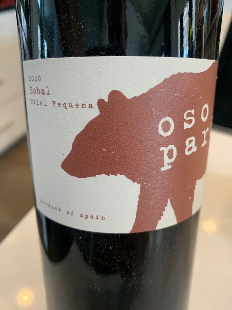 2020 Scout and Cellar Oso Pardo Red Wine, Spain, Valencia CellarTracker