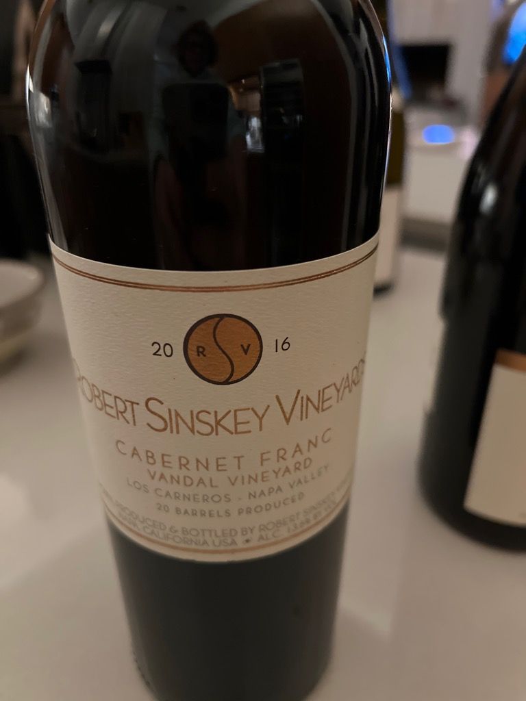 最新最全の Vineyards Sinskey Robert 2016 Cabernet Vineyard Vandal Franc ワイン