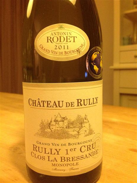 2020 Château de Rully Rully 1er Cru Clos la Bressande Blanc