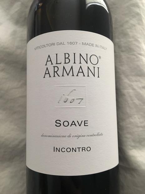 2017 Albino Armani Soave Incontro, Italy, Veneto, Soave - CellarTracker