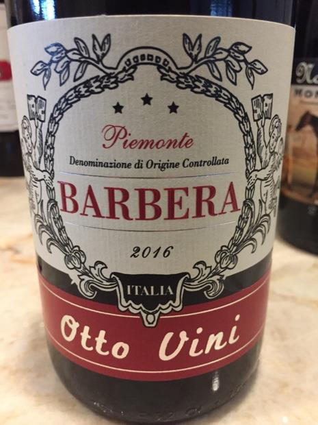 2016 Otto Vini Piemonte Barbera, Italy, Piedmont, Piemonte DOC ...