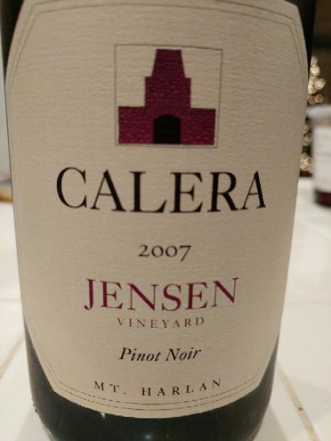 1993 Calera Pinot Noir Jensen Vineyard - CellarTracker